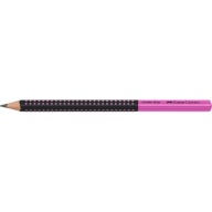 Ceruzka FABER-CASTELL JUMBO GRIP HB, čierno-ružová