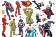 Umývateľné tetovanie pre deti AVENGERS CG228