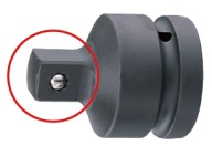 ZNÍŽENIE NÁRAZU Adaptér 3/4 x 1/2 - 3/4 až 1/2