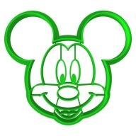 Vykrajovač na sušienky Mickey Mouse 2 8 cm