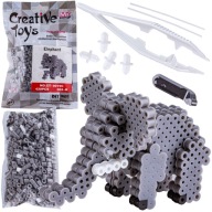 Nažehľovacie korálky ELEPHANT 3D ELEPHANT