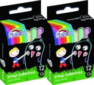 FIORELLO COLOR CHALK 12KS x2