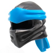 LEGO 40925pb04 NINJAGO MASK perleťovo sivá ci (1g)