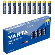 10x R3 AAA VARTA PRIEMYSELNÁ ALKALICKÁ BATÉRIA LR3