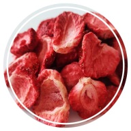 Mrazom sušené plátky jahôd JUELLA 50 g, zdravá maškrta