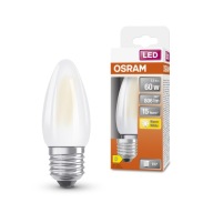 LED žiarovka na sviečku 5,5W = 60W E27 teplá 2700K OSRAM