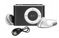 MP3 PREHRÁVAČ, ČÍTAČKA KARIET SD 32GB + SLÚCHADLÁ