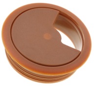 KÁBLOVÝ PRÍSTUP, STOLOVÁ SKUPINA, SVETLOHNEDÁ, priemer 60mm