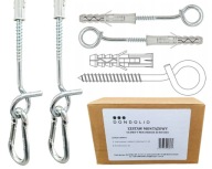 Sada 2 x Swing Mount Hooks Stropné háky Karabína