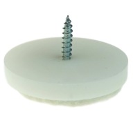4 x klzák skrutkovacia plstená nábytková noha 40 mm