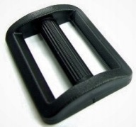 Plastový REGULÁTOR 2,5 cm posuvný pre pásku 25 mm - 2 ks