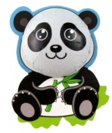 Storz Mliečna čokoláda Animal Panda s čokoládou pre deti 12,5g DE