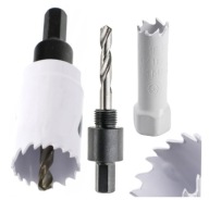Dierovacia píla na drevo, kov, korunka 14mm, pílka na bimetal + HEX adaptér