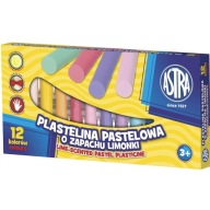 Plastelína Astra s vôňou limetky, 12 farieb