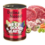 DOLINA NOTECI SUPERFOOD Krmivo pre psov Hovädzie mäso 400g