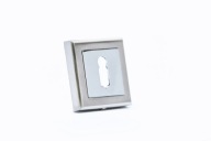 Znak QD-100 Key Nikel/Chrome square sign