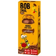 Mangový snack v mliečnej čokoláde BOB SNAIL