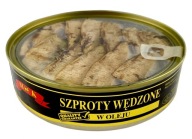 Lotyšské údené DIVOKÉ šproty v oleji 160g