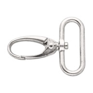 KARABÍNA KRABI 32 mm STRIEBORNÁ