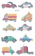Umývateľné tetovanie pre deti CARS EC371