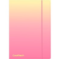 Priečinok Coolpack Ombre Gradient Peach A4 s gumičkou