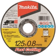 MAKITA SUPER TENKÝ REZNÝ KOTÚČ NA KOV 125x0,8