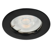 Kanlux LED stropné bodové halogénové svietidlo VIDI 10W čierne