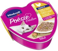 VITAKRAFT Poesie Creation kuracie mäso so zeleninou v smotanovej omáčke 85g
