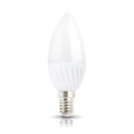 LED žiarovka na sviečku 9W E14 PREMIUM teplá farba 3000K Kobi