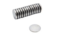 Neodymový magnet valcový MW 20x2,5 mm N38 1 ks.