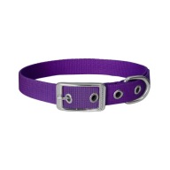 Obojok pre psa Chaba Lux 25mm x 70 cm - fialový