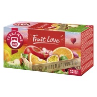 LOVE FRUIT TEEKANNE čaj OVOCNÝ ČAJ, multi-ovocný, 20 Vrecúšok