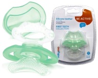Babyono First Teeth Teether Silikón na chladenie