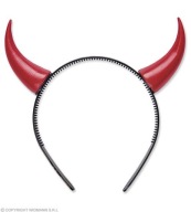 ČELENKA DEVIL RONS, MALÁ ČERVENÁ, UNISEX HALLOWEEN