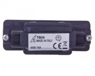 Priamy čierny konektor IV7604-10-W30