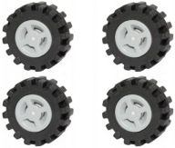 LEGO Koleso s pneumatikou 15mmx6mm 4624 4211506 87414 457867 4 kusy 34337c02