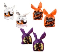 HALLOWEENSKÉ TEKVICOVÉ VRECKO 6 ks. trik alebo darček