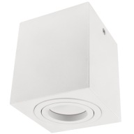 Povrchovo montované stropné svietidlo Pohyblivý bodový reflektor halogénovej lampy GU10 LED