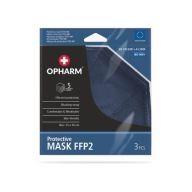 Ochranná maska ​​OPHARM FFP2 3 ks - NAVY BLUE
