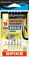 Kamatsu HAKI Method Feeder SENSEI 10 bez protihrotu s ihlovým pleteným náväzcom