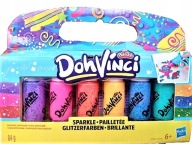 PLAY-DOH DOH VINCI DOH NÁPLŇ TUBY 6 FARIEB S GLITRAMI