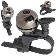 ZVON NA DING BIKE 30mm NASTAVITEĽNÝ PLATINOVÝ