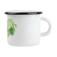 MONSTERA hrnček smaltovaný 400 ml