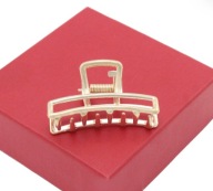 ZLATÁ KOVOVÁ SPOJKA DO VLASOV, 4,5 cm