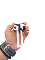 Záložka s jedinečným vzorom Panda