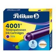 Náplne do plniaceho pera 4001 krátke TP/6 PELIKAN