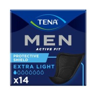 TENA MEN Extra Light anatomické vložky 14 kusov