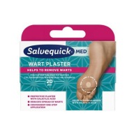 SALVEQUICK Náplasti na bradavice na chodidlách, 20 ks.