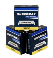 Silvermax SUPER PLATINUM polovice žiletiek Čepele 100 ks.