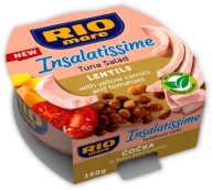 PD Insalatissime šošovicový šalát. a tuniak.160g